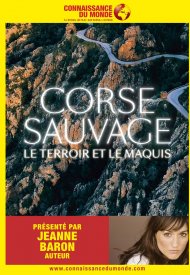 Affiche de CORSE SAUVAGE, Les falaises et le maquis