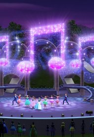 Affiche de Barbie Rock et Royales
