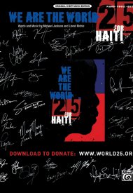Affiche de We Are the World 25 for Haiti