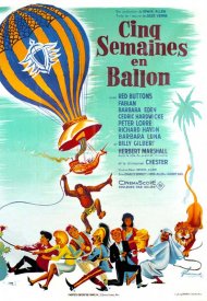 Affiche de Cinq semaines en ballon
