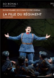 Affiche de La Fille du régiment (Côté Diffusion)