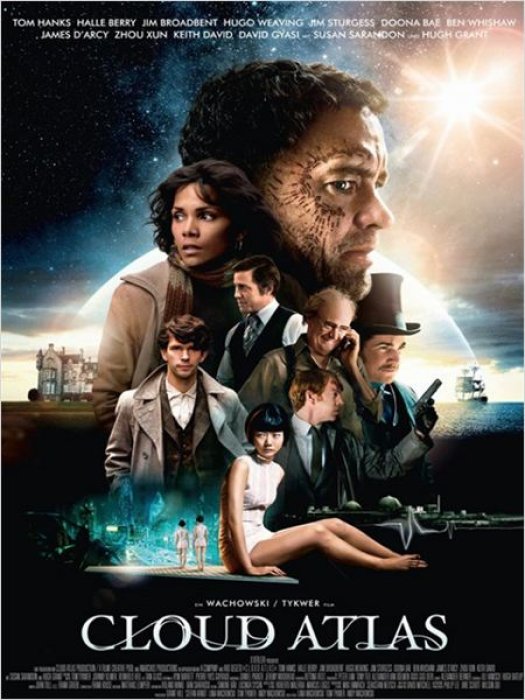 Cloud Atlas de Tom Tykwer, Andy et Lana Wachowski. Cloud Atlas de Tom Tykwer, Andy et Lana Wachowski.