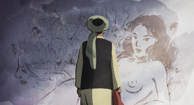 "Les Hirondelles de Kaboul" (2019) de Zabou Breitman et Eléa Gobbé-Mévellec "Les Hirondelles de Kaboul" (2019) de Zabou Breitman et Eléa Gobbé-Mévellec