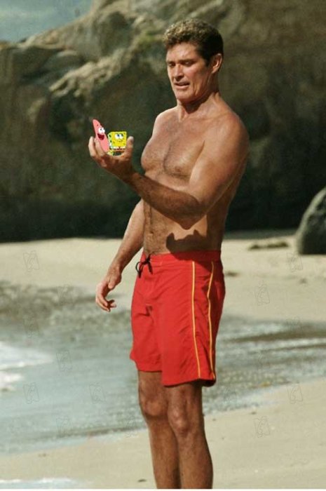 David Hasselhoff dans Bob l'éponge - le film David Hasselhoff dans Bob l'éponge - le film