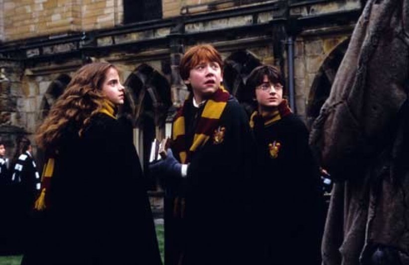 L'intrépide Ron dans "Harry Potter et la Chambre des Secrets" L'intrépide Ron dans "Harry Potter et la Chambre des Secrets"