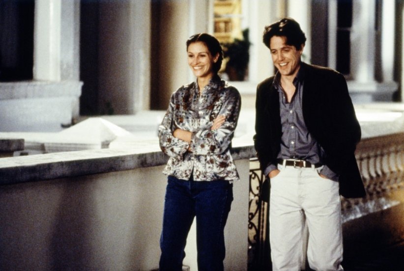 Julia Roberts et Hugh Grant dans Coup de foudre à Notting Hill Julia Roberts et Hugh Grant dans Coup de foudre à Notting Hill