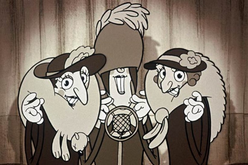 "Les Triplettes de Belleville" de Sylvain Chomet "Les Triplettes de Belleville" de Sylvain Chomet