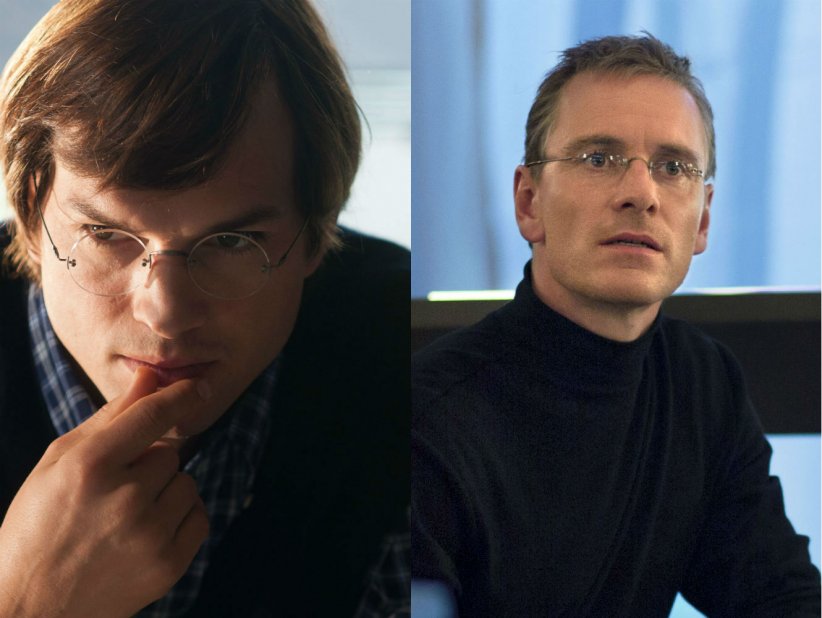 Michael Fassbender et Ashton Kutcher pour Steve Jobs Michael Fassbender et Ashton Kutcher pour Steve Jobs