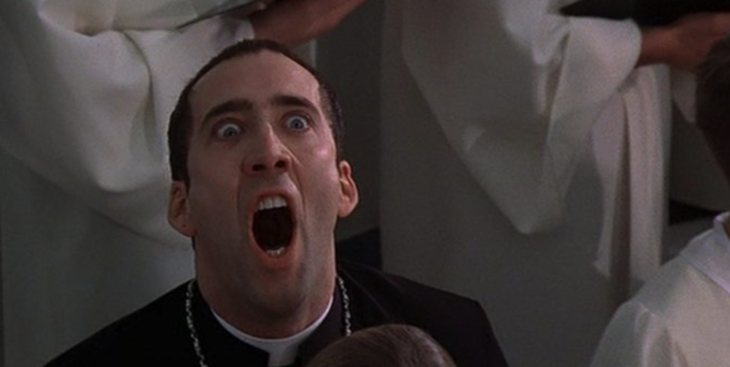 Nicolas Cage dans "Volte / Face" (1997) de John Woo Nicolas Cage dans "Volte / Face" (1997) de John Woo