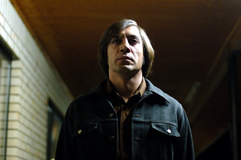 Anton Chigurh dans "No Country for Old Men" Anton Chigurh dans "No Country for Old Men"