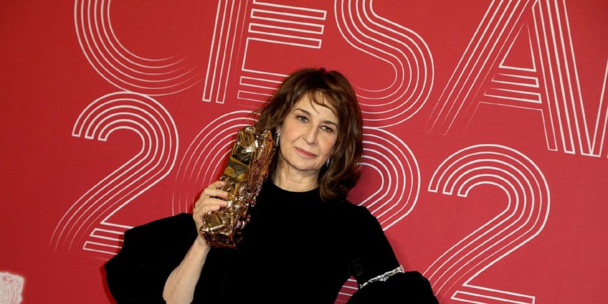 Valérie Lemercier après la 47ème édition de la cérémonie des César à Paris, le 25 février 2022.