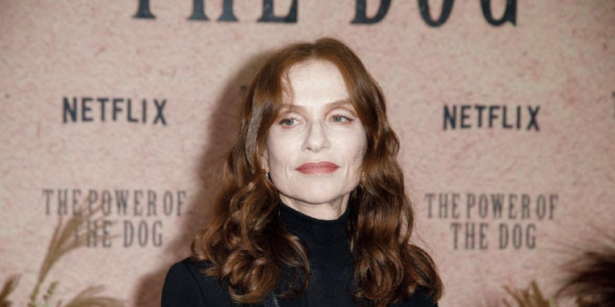Isabelle Huppert à l'avant-première de