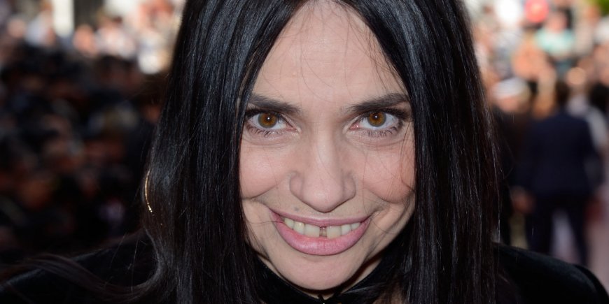Béatrice Dalle lors du 70e Festival de Cannes, le 21 mai 2017.