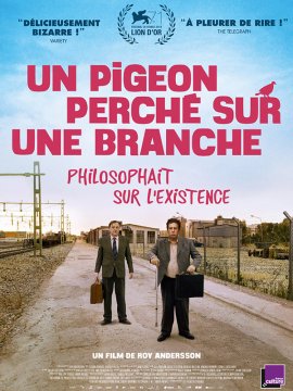Un pigeon perché sur une branche philosophait sur l'existence