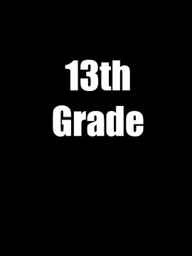 13th Grade