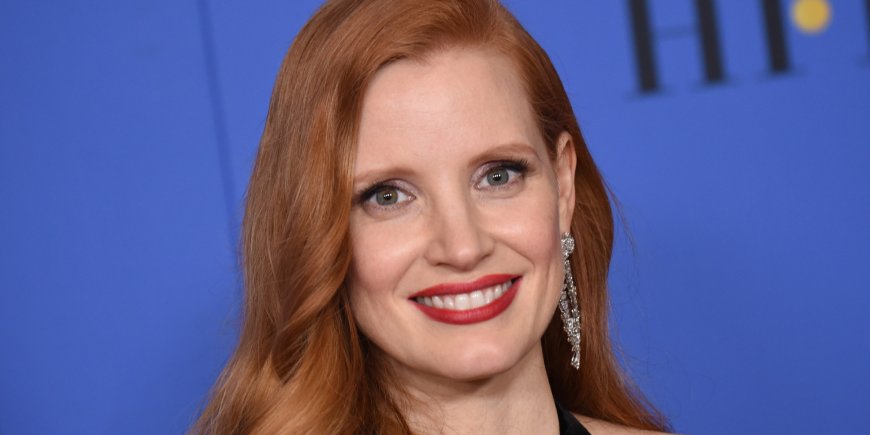 Jessica Chastain lors de la 75e cérémonie annuelle des Golden Globes Awards au Beverly Hilton Hotel à Los Angeles, le 7 janvier 2018.