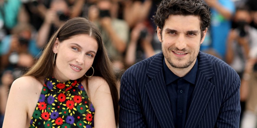 Laetitia Casta et Louis Garrel au photocall du film