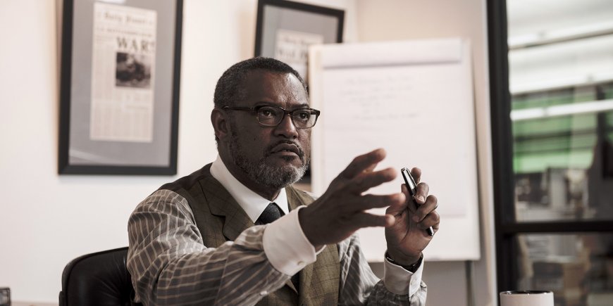 Laurence Fishburne en Perry White dans