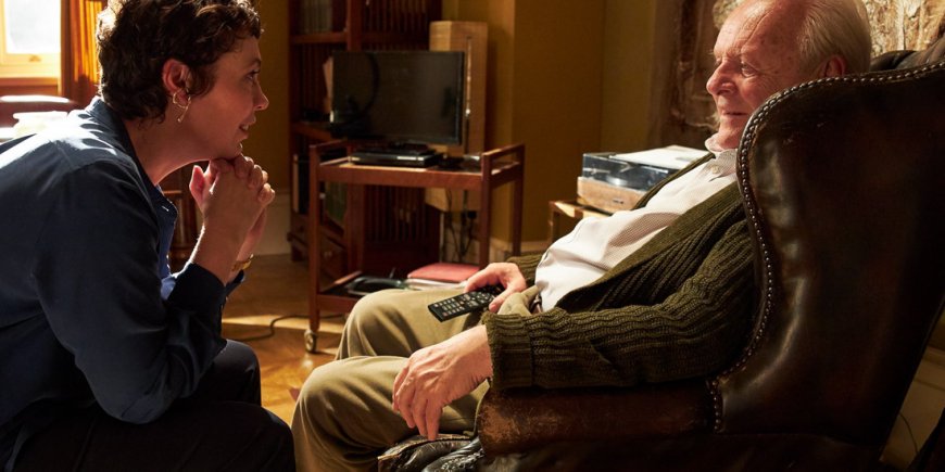 Olivia Colman et Anthony Hopkins dans