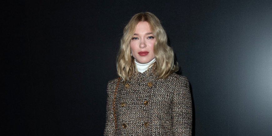 Léa Seydoux au défilé Louis Vuitton à Paris, le 3 mars 2020.