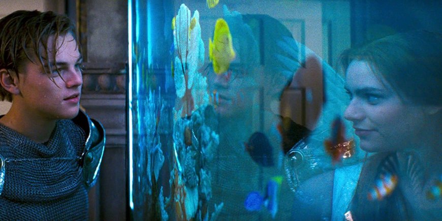 Claire Danes et Leonardo DiCaprio dans