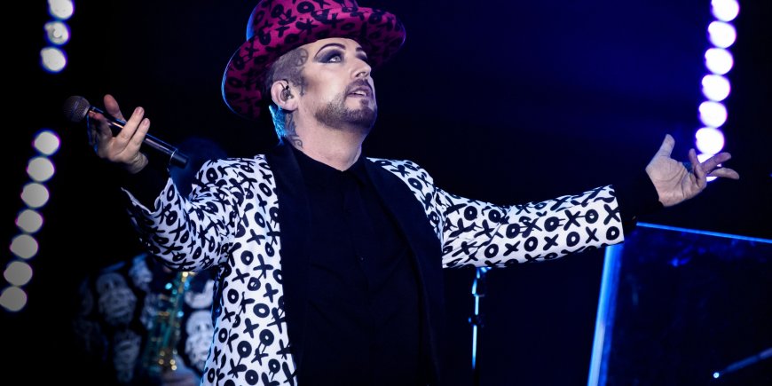 Boy George en concert à Rebel à Toronto, le 3 novembre 2016.