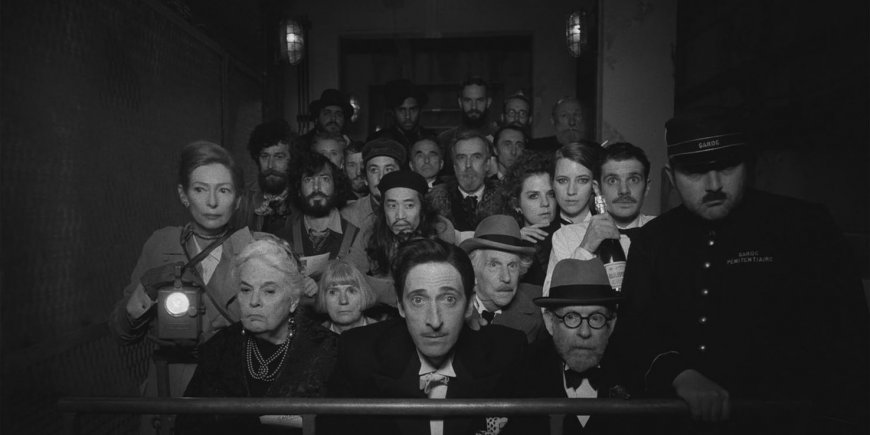 Adrien Brody, Bob Balaban, Henry Winkler, Lois Smith, Tilda Swinton et Félix Moati dans