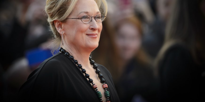 Meryl Streep sur le tapis rouge de la première mondiale de