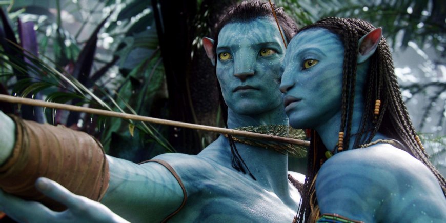 Sam Worthington et Zoe Saldana dans