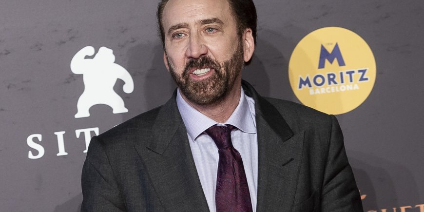 Nicolas Cage à la première de