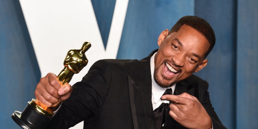Will Smith lors de la 94e cérémonie des Oscars à Los Angeles, le 27 mars 2022.