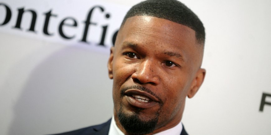Jamie Foxx durant le Tribeca Film Festival à New York, le 23 avril 2018.