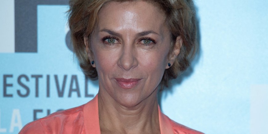 Corinne Touzet à la cérémonie d'ouverture du 21e Festival de la Rochelle, le 11 septembre 2019.