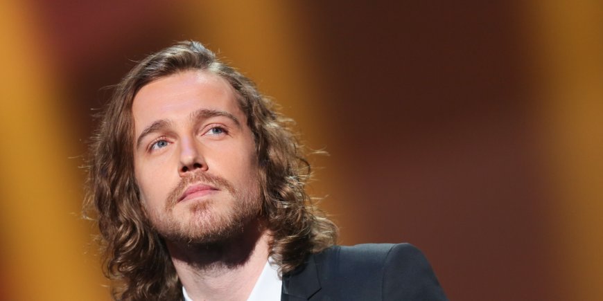 Julien Doré durant les Victoires de la musique à Paris, le 14 février 2014.