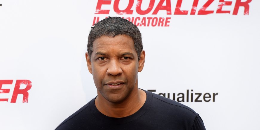 Denzel Washington à la première de