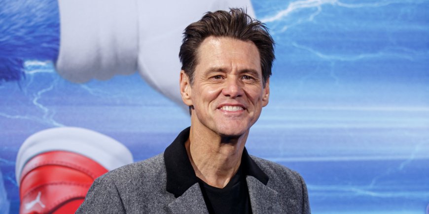 Jim Carrey à la première du film
