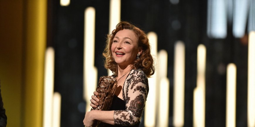 Catherine Frot à la 41e cérémonie des César à Paris, France le 26 février 2016.