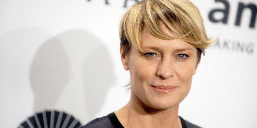 Robin Wright au Gala de l'amfAR à New York en février 2014