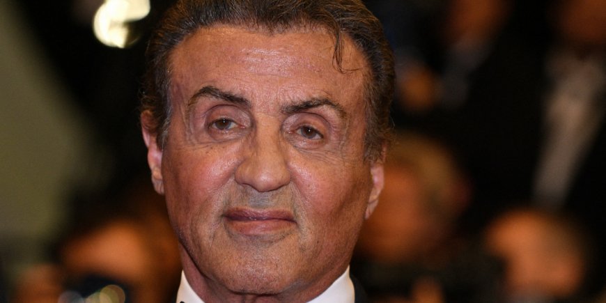 Sylvester Stallone lors de la projection de