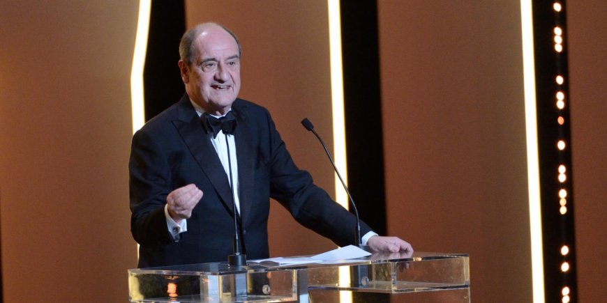 Pierre Lescure au Festival de Cannes, le 23 mai 2017.