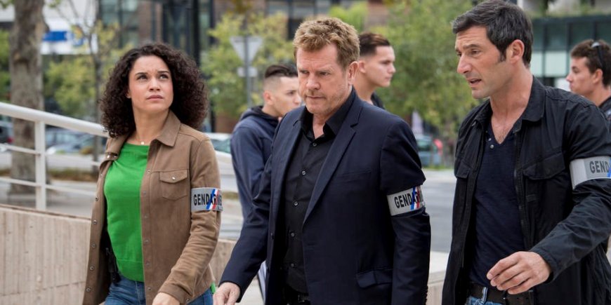 Honorine Magnier, Xavier Deluc et Franck Semonin dans la saison 12 de