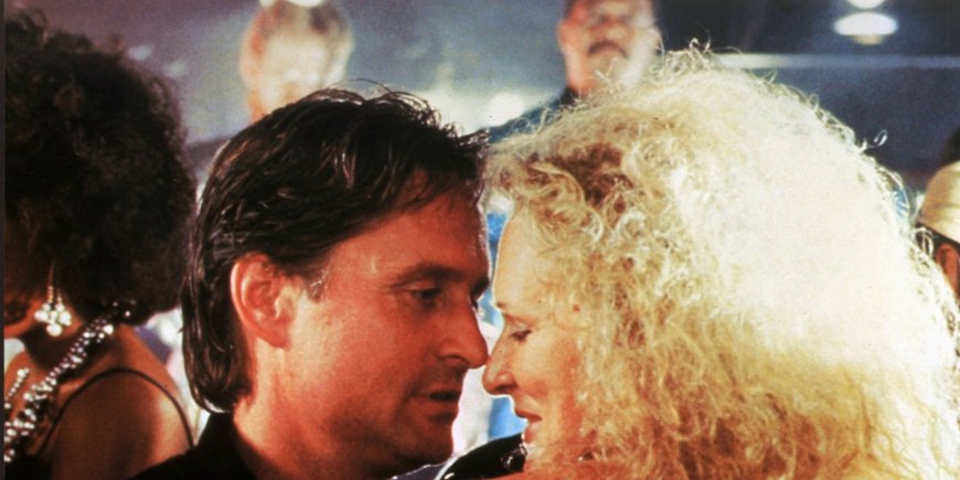 Michael Douglas et Glenn Close dans