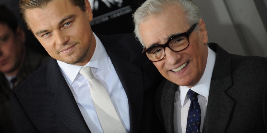 Leonardo DiCaprio et Martin Scorsese à la première de