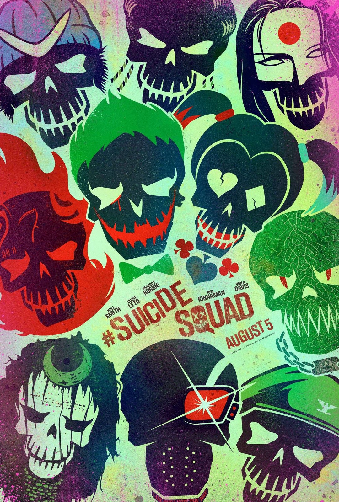 Affiche [ITALIC][MOVIE=144185]Suicide Squad[/MOVIE] [/ITALIC](2016)