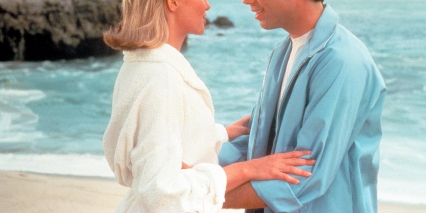 Olivia Newton-John et John Travolta dans
