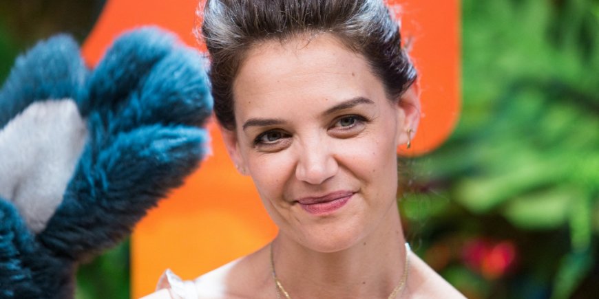 Katie Holmes lors du The Lion King Festival Event, à Disneyland Paris, le 29 juin 2019.