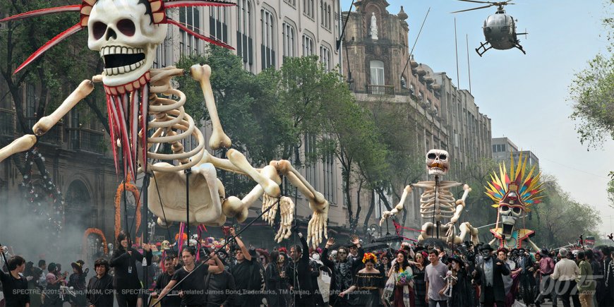 La parade de la Fête des morts dans