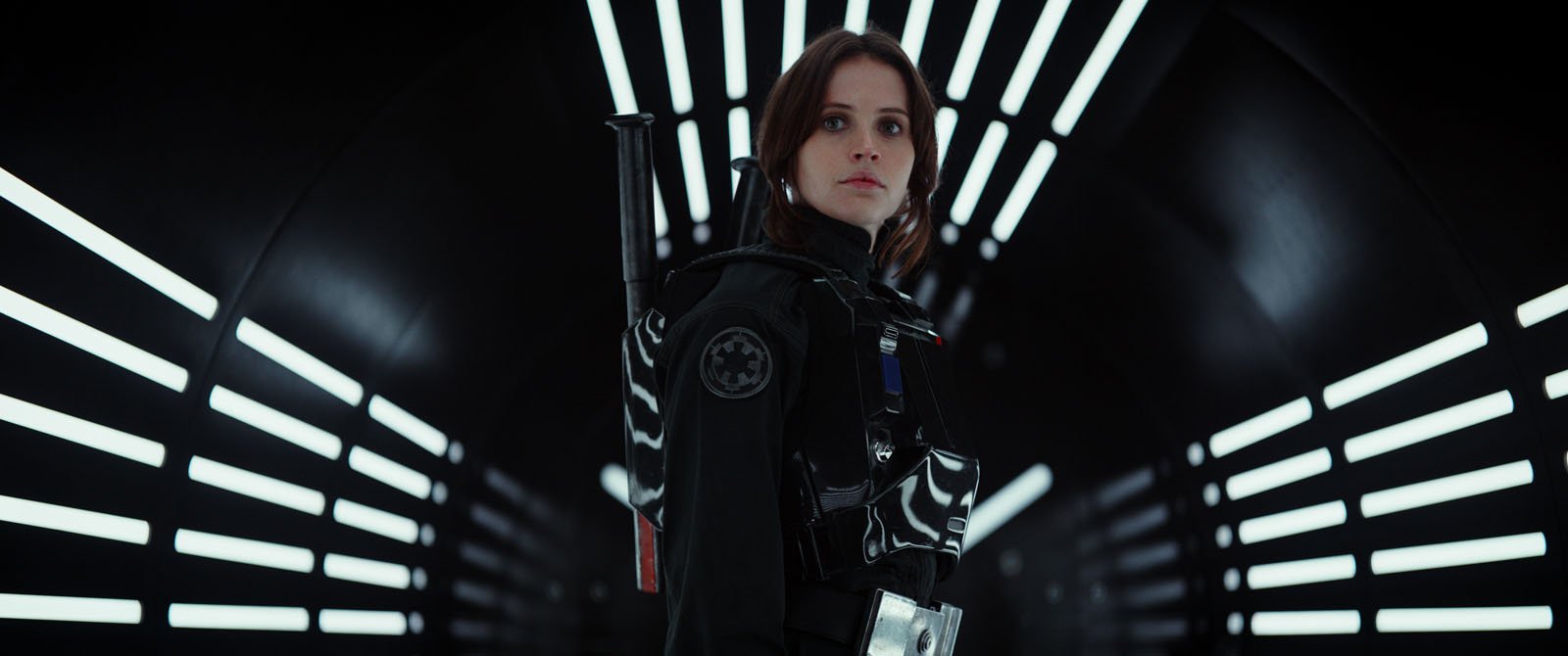Felicity Jones dans Rogue One : A Star Wars Story