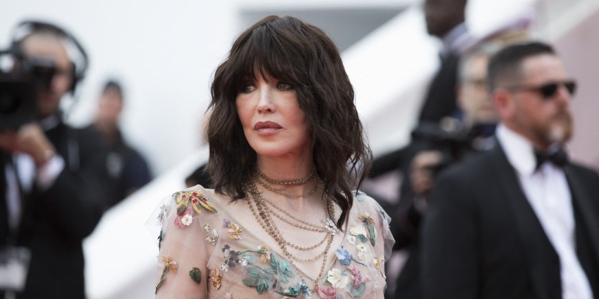 Isabelle Adjani lors de la montée des marches du film