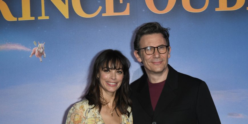 Bérénice Béjo et Michel Hazanavicius à l'avant-première du film